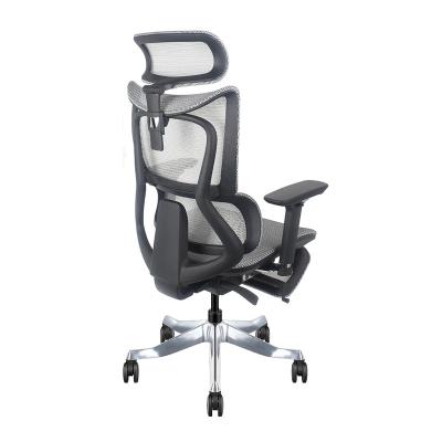 China (Height)BROBRIYO Adjustable Ergonomic Desk Chairs Full Mesh Height Back Adjustable Executive Chair With Footrest for sale