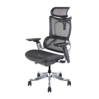 China (Size) BROBRIYO Adjustable Luxury Ergonomic Office Chairs Bifma Gaming Chair Furniture With U Shape Mesh 8 Gears High Elasticity Adjustable Back for sale