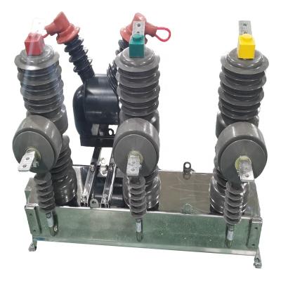 China Zhejiang 12KV ZW32 Pole Maintenance Free Single Three Pole Types Of Vacuum Circuit Breakers Bend Fault Automatic Recloser VCB 20KA 25KA for sale