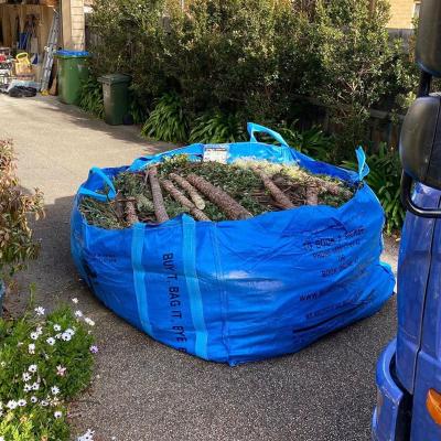 China U-Panel 3 Cubic Yards Garden Waste Skip Bags For Lawn Leaf Yard Waste Garbage Bag for sale