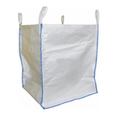 China Breathable and Anti Static FIBC Bulk Bag 160gsm-220gsm Thickness Range Available  4 Panel Baffle Bag for sale