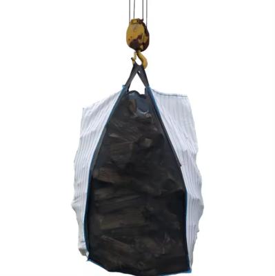 China Flat Bottom Firewood Bulk Bag With Strong Load Bearing Capacity for sale