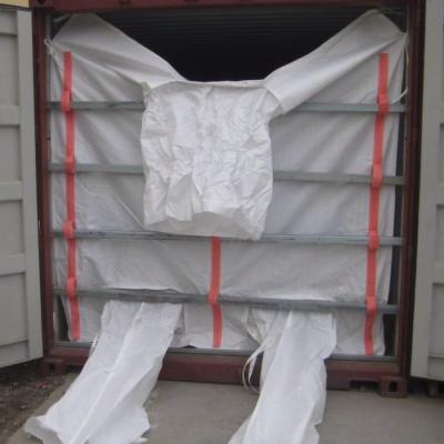 China Cuboid Zipper Lock 20ft Shipping Container 100gsm Bulk Container Liner Bags for sale