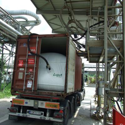 China Flexitank price 16000L-20000L flexitank truck container of oil latex flexitank for sale