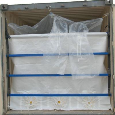 China Waterproof Dry Bulk Liner For 20 FT Container To Transport Powder Cargo for sale