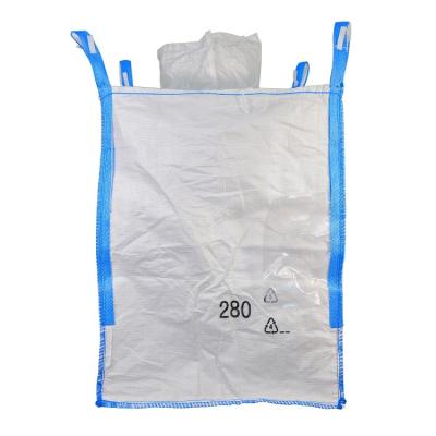 China UV Stabilized FIBC Bulk Bag for Metals Waste and More Customizable Top and Bottom Suitable for Transport Packing for sale