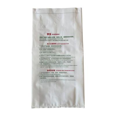 China Printed PE Polyethylene Cement Open Mouth Bag 25kg for sale