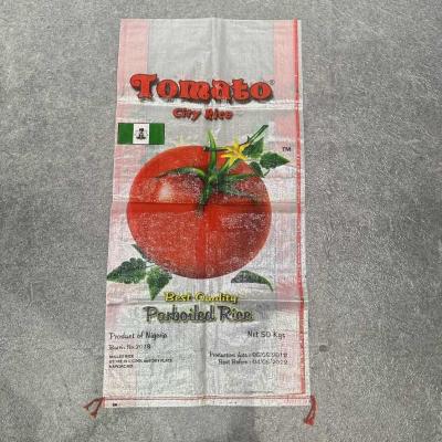 China Food Grade BOPP Laminated Bags For Packaging Sugar Salt Grain for sale