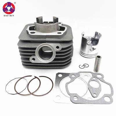 China Iron 2 Stroke Displacement Ladies Motorcycle Small Cylinder Piston Gasket Kit Big For AG100 for sale