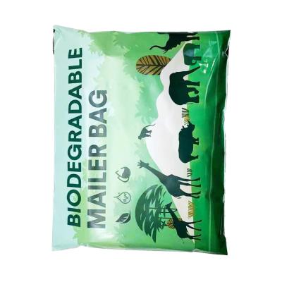 China Biodegrable Poly Mailer Bags Biodegradable Poly Mailing Bags Custom Logo Mailer for sale