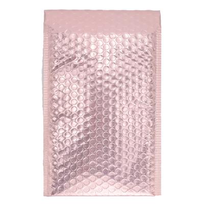 China OEM Custom Printed Bubble Mailer Padded Envelope Pink Bubble Bag For Packaging for sale