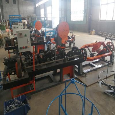 China energy & High Speed ​​Automatic Mining Tops 60kg/h Twisted Barbed Wire Mesh Making Machine for sale