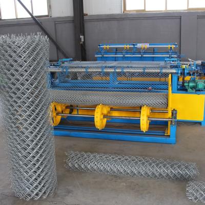 China factory delta single phase plc control jec gst chain link fence machine for sale