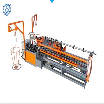 China Anping Shunwei Double Yarn Chain Link Knuckle And Twisted Fence Weaving Making Machine In India for sale