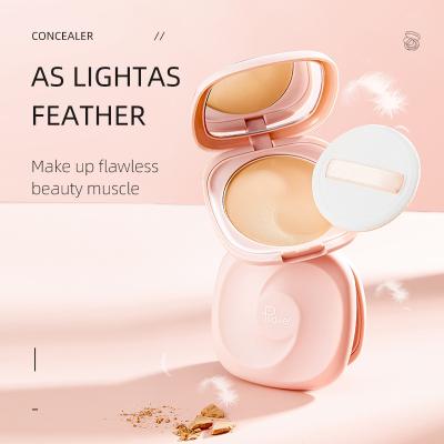 China Pudaier Concealer 32 Color Pressed Color Fair Skin Women Natural Makeup Face Powder Puff Conceal Matte Fine Powder Waterproof Pink Setting for sale