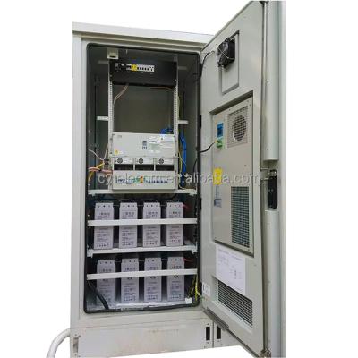 China Outdoor Telecom Base Station Battery Cabinet IP55 for sale