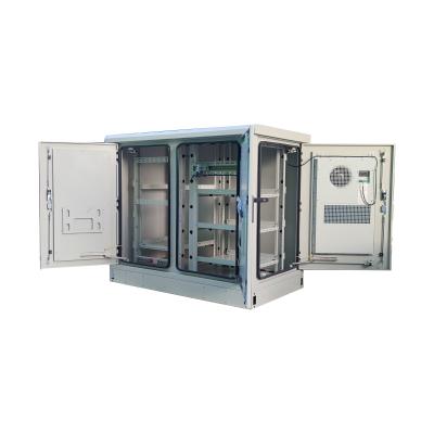 China Corrosion Resistance Ip55 19' Outdoor Telecom Enclosure Telecom Cabinet for sale