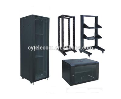 China Hot Selling Lower Price Network 9u Professional Cold Rolled Aluminum Swing Rack Steel Rack for sale