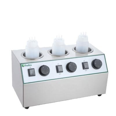 China Commercial Catering Cheese Warmer Machine For Triple Head Nacho 3 Bottle Snacks Machine for sale