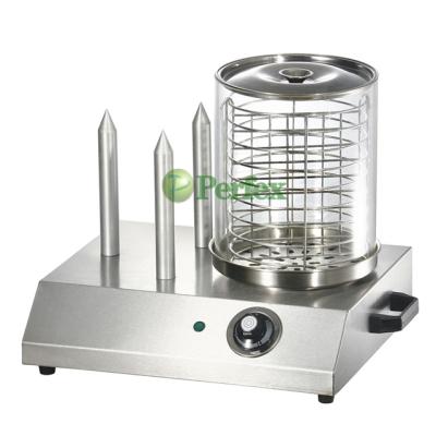 China High Efficiency HDW-2 New Style Commercial Hot Dog Sausage and Bread Roll Hotter Grill for sale