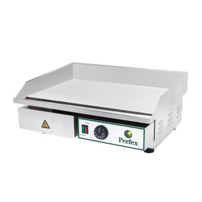 China Commercial kitchen FOR EXAMPLE. - 818 Commercial Table Top Electric Pancake Teppanyaki Griddle Grill Stainless Steel Commercial Kitchen with Full Flat Surface for sale