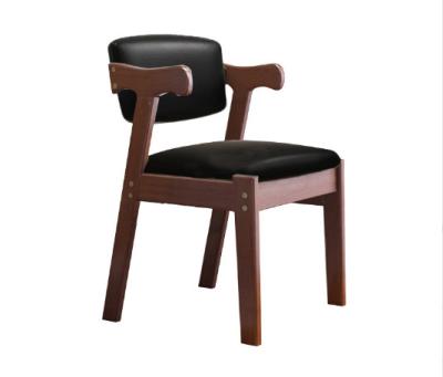 China Other Nordic Minimalist Solid Wood Back Chair Study Living Room Stool Leisure Dining Office Chair for sale