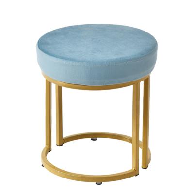 China Creative Leisure Round Stool (The Other) Living Room Adjustable Comfortable Fabric for sale