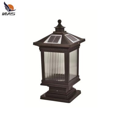 China Hot-selling solar garden gate post pillar light for garden with high quality products for sale