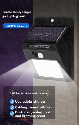 China Waterproof Solar Powered Wall Light Motion Sensor Solar Lamp for Garden Solar Motion Sensor Light, Two Year Park Outdoor Road LED COB 60 50000 IP65 600 Waterproof for sale