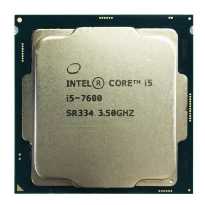 China i5 7600 Quad Core Inter Desktop Processor LGA1151 3.5GHz i5 7600K Desktop CPU for sale