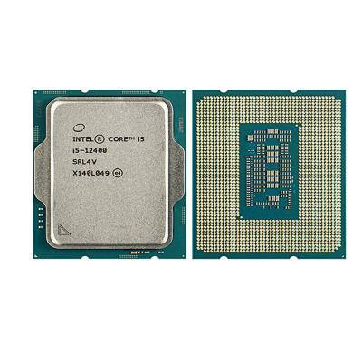 China Desktop Core i5-12400 - Core i5 12th Gen Alder Lake 6-Core 2.5 Graphics 730 GHz LGA 1700 65W UHD Intel Desktop Processor - BX8071 for sale