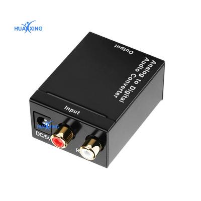 China Digital to Analog Converter Analog Digital Coaxial/Toslink RCA Audio to Coaxial/VGA Converter to Coax Converter for sale