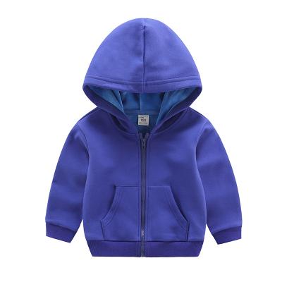 China Plain Anti-shrink Professional Custom Kids' Logo Sweaters Sublimation Blank Kids Hoodies for sale