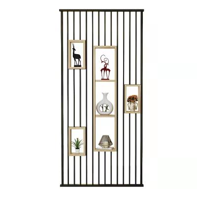 China New Modern Decorative Room Divider Divider 304 Stainless Steel Classic/Postmodern Home Interior Hotel Laser Cut Screen Divider for sale