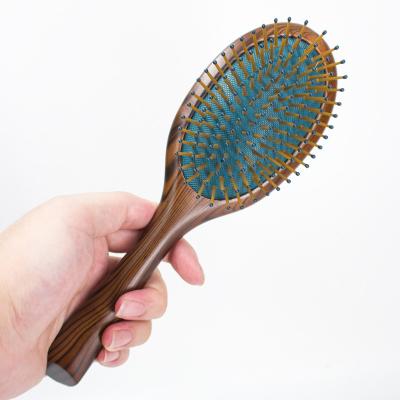 China Paddle factory direct sale personal use massage scalp hair comb silicone shampoo brush for sale