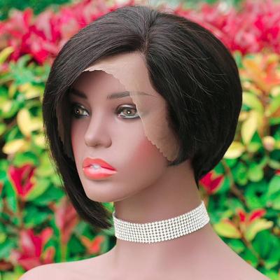 China Bob Hair Factory Direct Sales Raw Virgin Cuticle Aligned Human Hair Wigs 100% Natural Virgin Human Hair Lace Front Wigs Women Wigs for sale