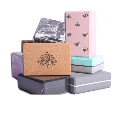 China High-density thickened EVA yoga brick environmental protection color yoga brick yoga dance supplies for YJZ20210909 for sale