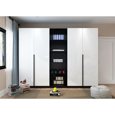 China Balom Adjustable Multi Function Wardrobe MDF Wardrobe Designs (Size) Solid Wood Wardrobe for sale