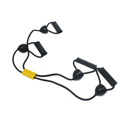 China Hot Sale Portable PP Elastic Rope X Shape Body Exercises Sports Fitness Resistance Tube for sale