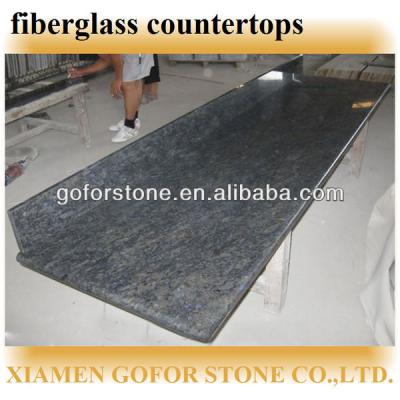 China Natural Stone Black Granite Stone Countertops Fiberglass Reinforced for sale