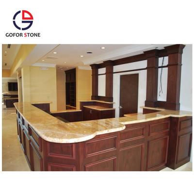 China Countertops for 2019 Prefab Kitchen Granite Countertops, Granite Kitchen Countertops for sale