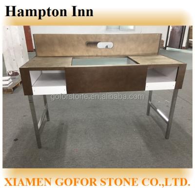 China Modern Hampton Inn Bathroom Vanities , American Hotel Bathroom Vanities for sale