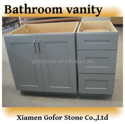 China Hot Sale Modern Cheap Bathroom Vanity Cheap Wood Cabinet for sale