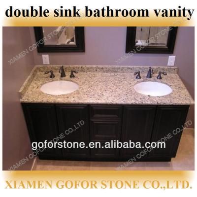 China Bowl Sinks / Vessel Basins Double Sink Commercial Bathroom Vanity for sale