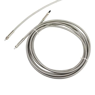 China multimode fiber optic patch cables step index SMA905-SMA905 furcation tubing custom patch cables for sale