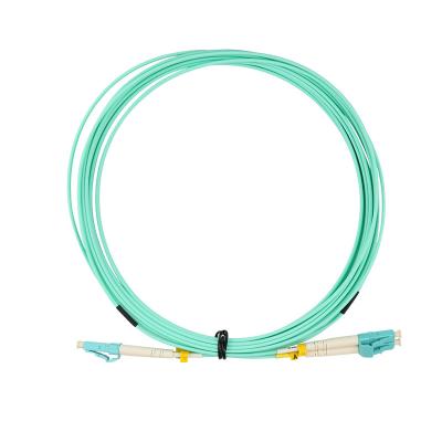 China OM3 Multi-mode Fiber Optic Patch Cables for High-Performance Networks  LC Connectors Various Jacket Options and G.652D G.657A2 Fiber Types Available for sale