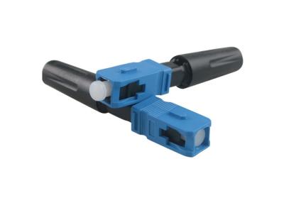 China G.652D SM Simplex 1550nm Fiber Optic Fast Connectors for sale