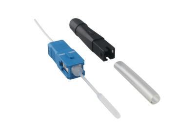 China Fusion Spliced Sc Upc 1490nm Fiber Optic Fast Connectors for sale