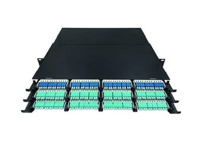 China 1 U 144 Cores High Density MPO/MPT rack mount enclosure Ten megapixel high-density optical fiber box in data center for sale