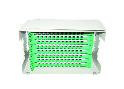 China 96 cores High density Fiber Optic Patch Panel Rack Mount Enclosure for sale